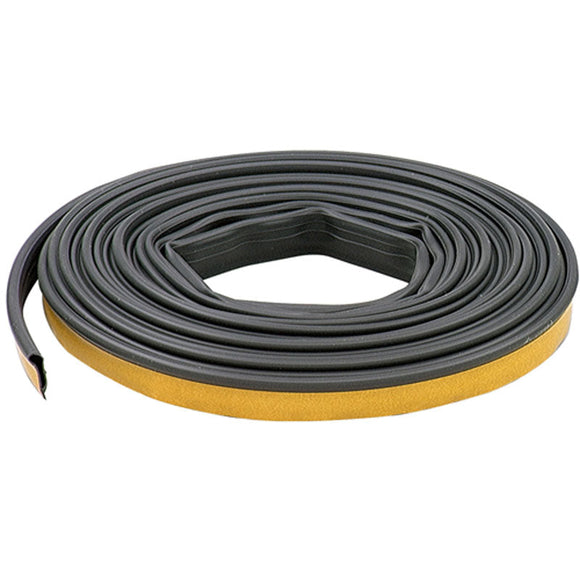MD Building Products 1/2 in. x 20 ft. Black Silicone Door Seal