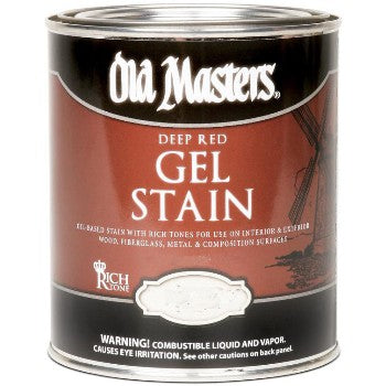 Old Masters 84408 Deep Red Series Gel Stain, Espresso ~ Pint