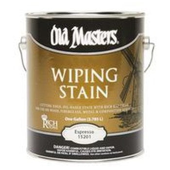 Old Masters 15201 Wiping Stain, Espresso ~ Gallon