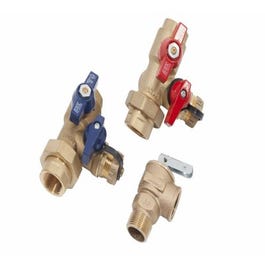 Tankless Water Heater Isolation Valve Kit