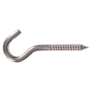 Hillman Group Hardware Essentials Heavy Duty Screw Hook Flagged Stainless