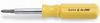 Lutz 6-in-1 Screwdriver Chrome Vanadium Steel Blade