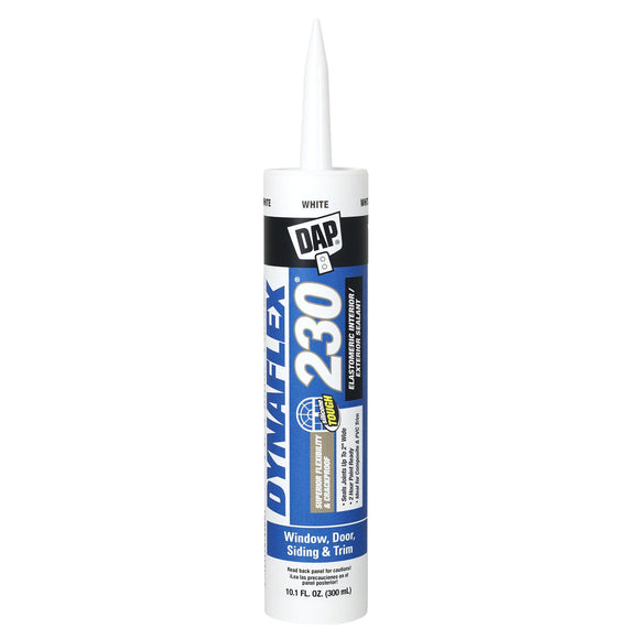 DAP Dynaflex 230 Sealant (10.1 oz, White)