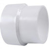 Genova Products PVC DWV Sewer Pipe Adapter Coupling