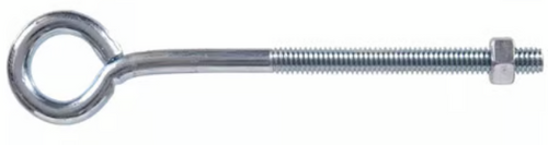 Hillman Hardware Essentials Eye Bolt with Hex Nut Zinc (5/16-18 x 6)