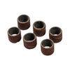 Forney  Sanding Sleeves, Fine Grit, 1/2 in x 1/2 in (6-Piece)