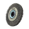 Forney Industries Command PRO Wire Wheel, Crimped, 6 in x .014 in x 1/2 in - 5/8 in