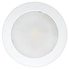 LED Mini Ceiling Light Fixture, Flush Mount, Round, White, 14-Watt, 7-1/2-In.