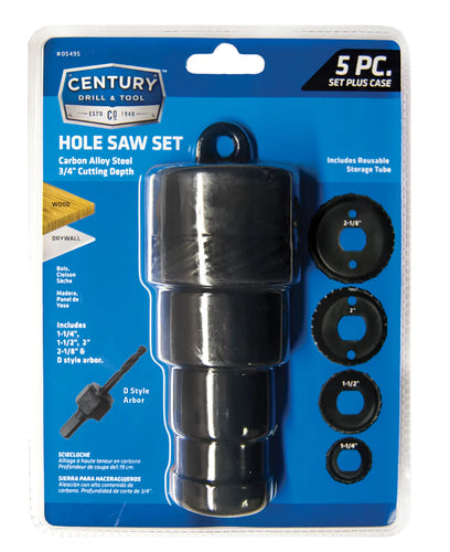 Century Carbon Hole Saw Set