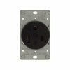 Eaton Cooper Wiring Power Device Receptacle 50A, 250V Black