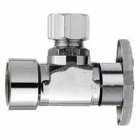 Plumb Pak Quarter Turn Angle Valve, 3/8 X 3/8