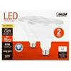 LED Flood Light Bulbs, 750 Lumens, 10.5-Watts, 2-Pk.