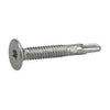 Power Pro Wood to Metal Screws, Self-Drilling, Waffle Head & Winged, 10-24 x 1-7/16-In., 68-Ct.