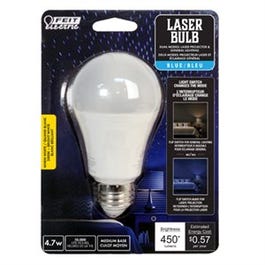 LED Light Bulb, A19, Blue Laser, 450 Lumens, 4.7-Watt