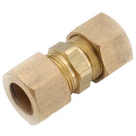 Compression Full Union, Brass, 3/16-In.