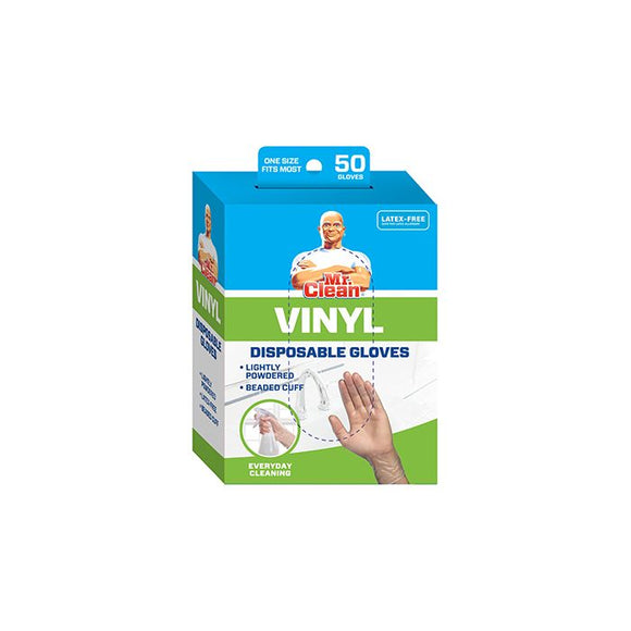 Mr. Clean 243263 Disposable Gloves Vinyl - 50c