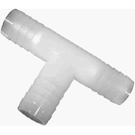 Pipe Fitting, Nylon Hose Barb Tee, 1/2-In. ID