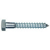 Hex-Head Lag Bolt, .5 x 4-In., 25-Ct.