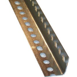 Offset Slotted Steel Angle, 14-Gauge, 2.25 x 1.5 x 48-In.