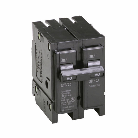 Eaton BR280 BR Thermal Magnetic Circuit Breaker 1 Inch 90 A