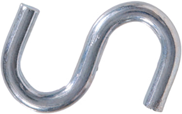 2 ZINC PLATED S-HOOK