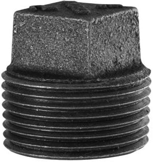 P-14 PLUG 1/4 BLACK