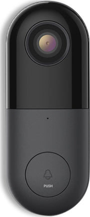 1 3/4 IN WIFI MATTE BK CAMERA DOOR BEL