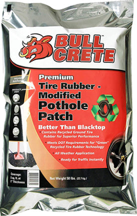 POTHOLE REPAIR 50 LB BULLCRETE