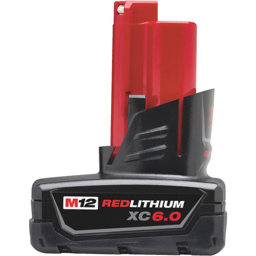 Milwaukee M12 REDLITHIUM XC 12 Volt Lithium-Ion 6.0 Ah Tool Battery