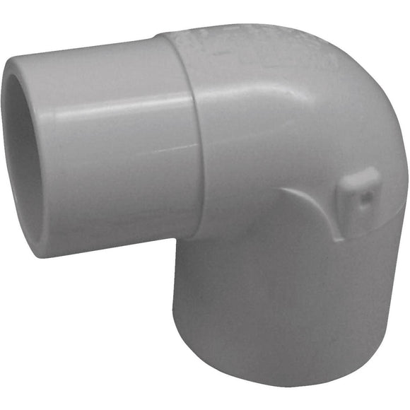 Charlotte Pipe 2 In. Slip x Spigot Schedule 40 Street PVC Elbow