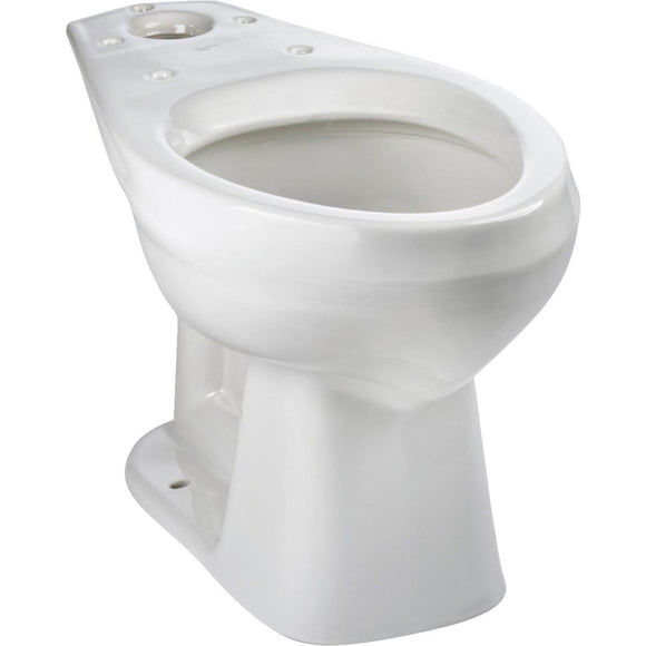 Mansfield Alto Smartheight White Elongated 16-7/8 In. ADA Toilet Bowl