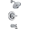 Delta Chrome 1-Handle Lever Tub and Shower Faucet