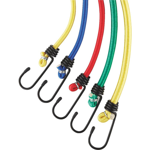 Erickson Assorted Vinyl Coated Wire Bungee Cord Set