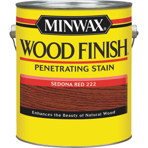 Minwax Wood Finish Penetrating Stain, Sedona Red, 1 Gal.