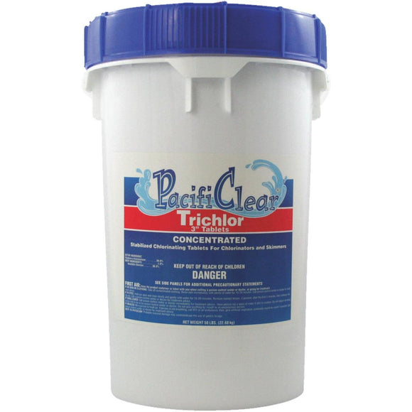 PacifiClear 3 In. 50 Lb. Trichlor Chlorine Tablet