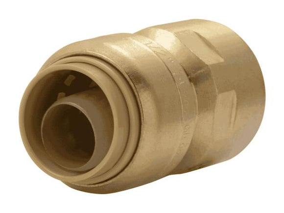 Sharkbite Brass Push Female Adapter 1/2 in. x 1/2 in. FNPT