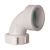 Plumb Pak Sink Drain Pipe Elbow with 90o Elbow. Solvent Weld 1-1/2 in, Plastic