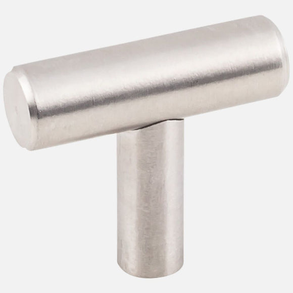 Kasaware 39mm Overall Length Bar T-Knob, 4-pack Stainless Steel Finish